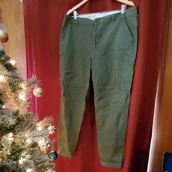 Forever 21+ | Green Khaki Pants - Picture 3 of 4